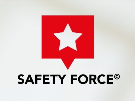 Logo de Safety Force un programme de prévention par eiffage dans le cadre de FimbACTE