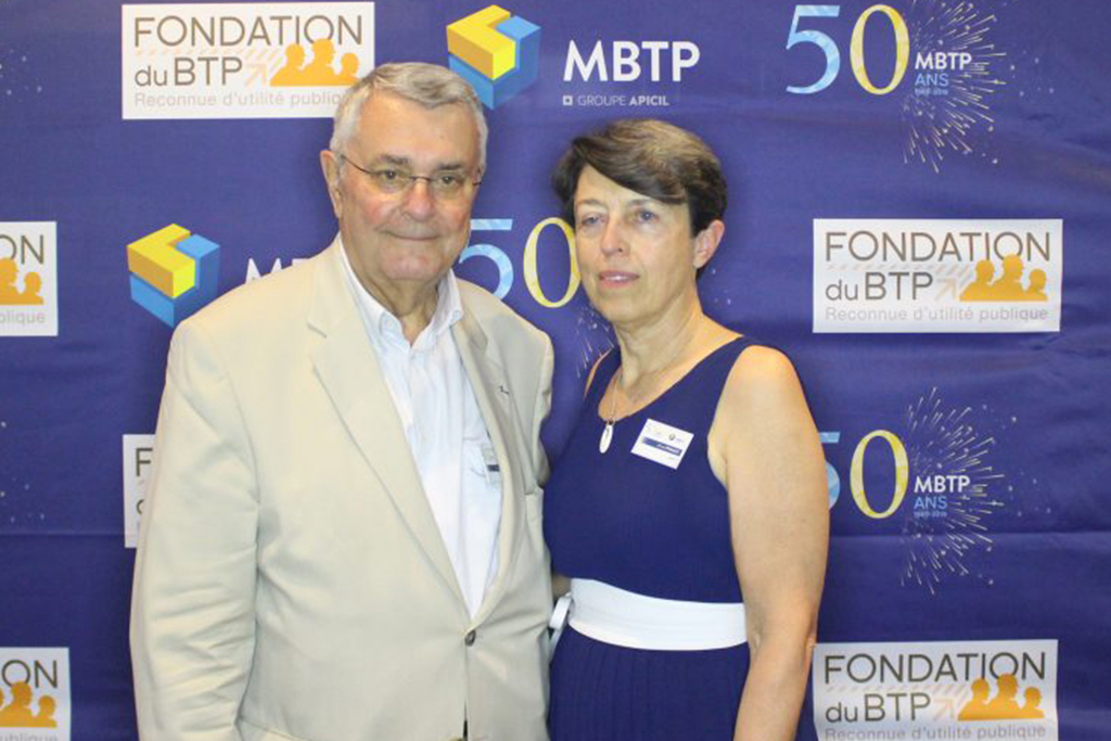 Michel THOMAS, Président de MBTP et Annie PINAULT, Directeur de MBTP