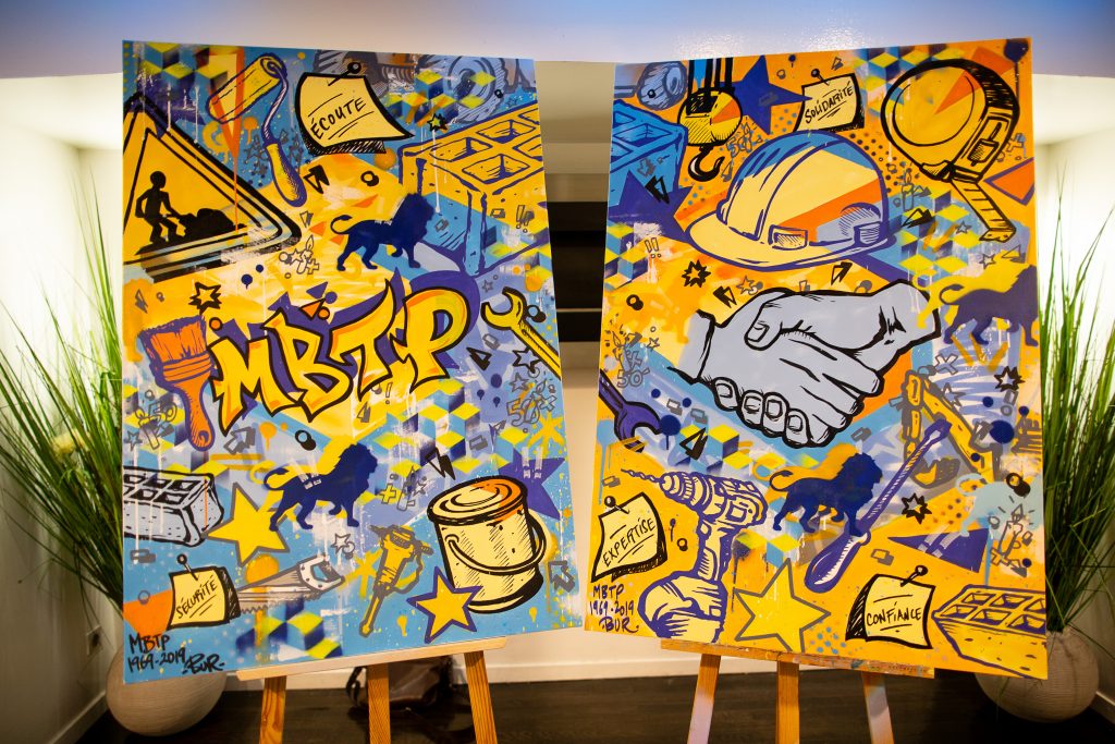 Toiles live painting BUR ARTIST Toiles live painting BUR ARTIST