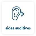 Pictogramme des garanties aides auditives des offres complémentaire de la MBTP