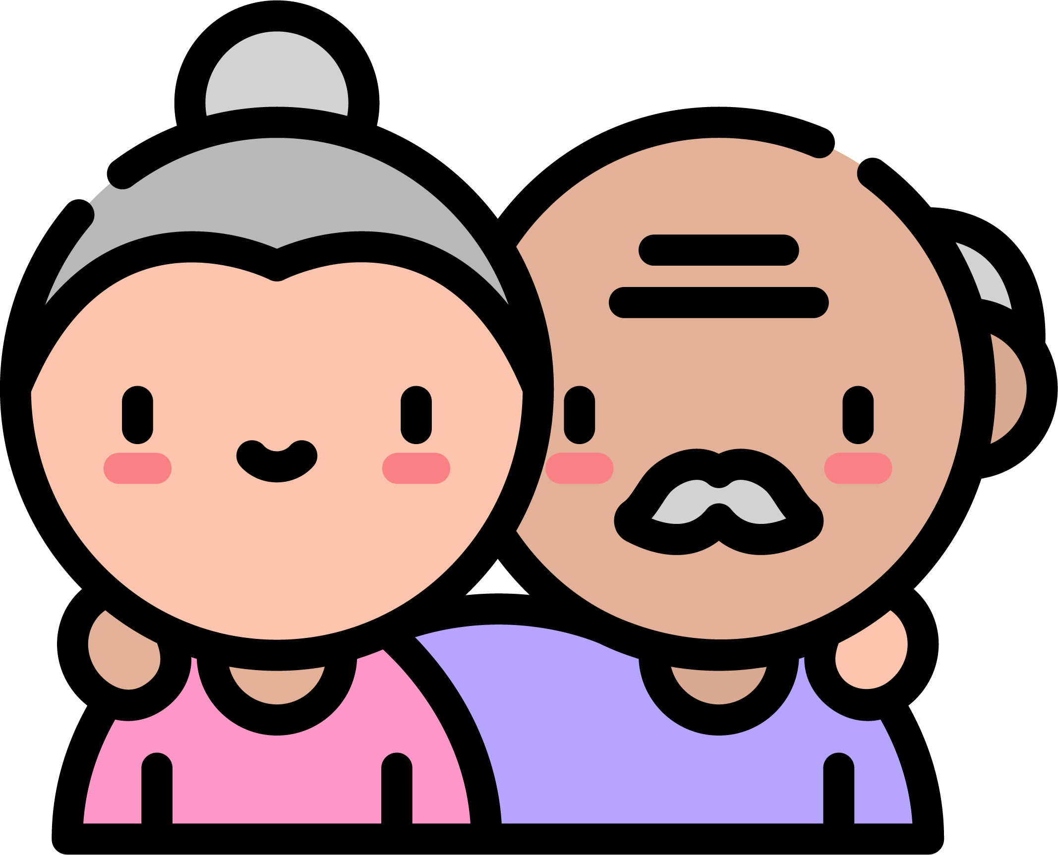 Couple de séniors
