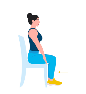 Flexion simultanée des genoux : exercice de renforcement musculaire pour la prévention des douleurs aux genoux